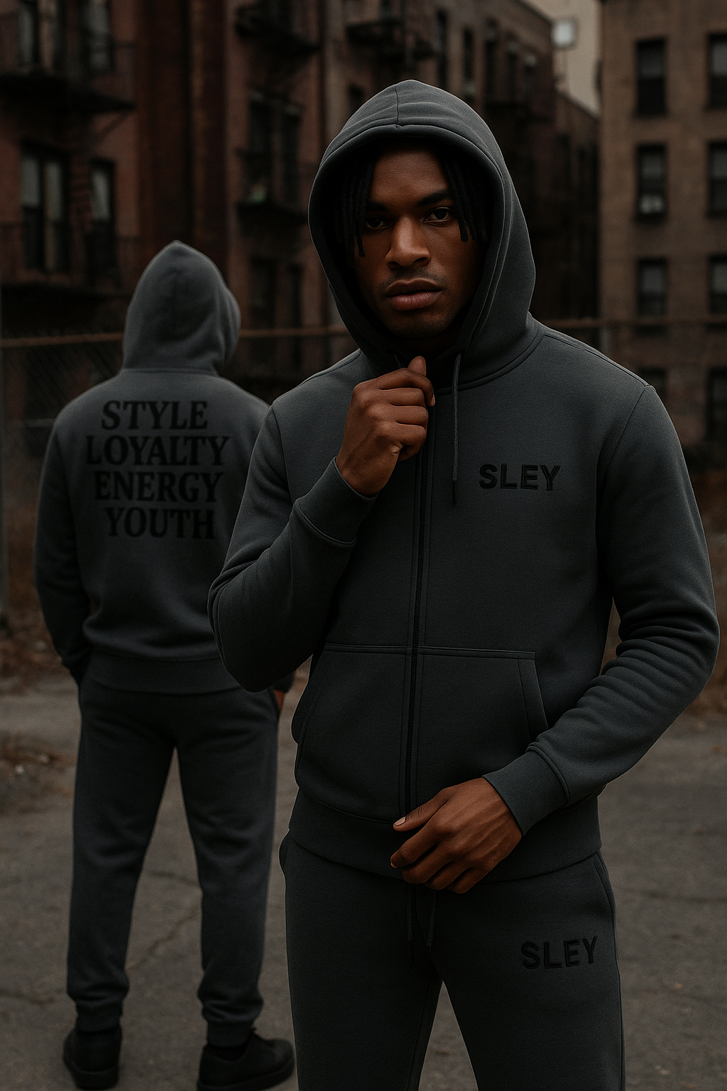 🔥💎Men’s Tracksuit Set – SLEY Edition (Hoodie + Pants)💎🔥