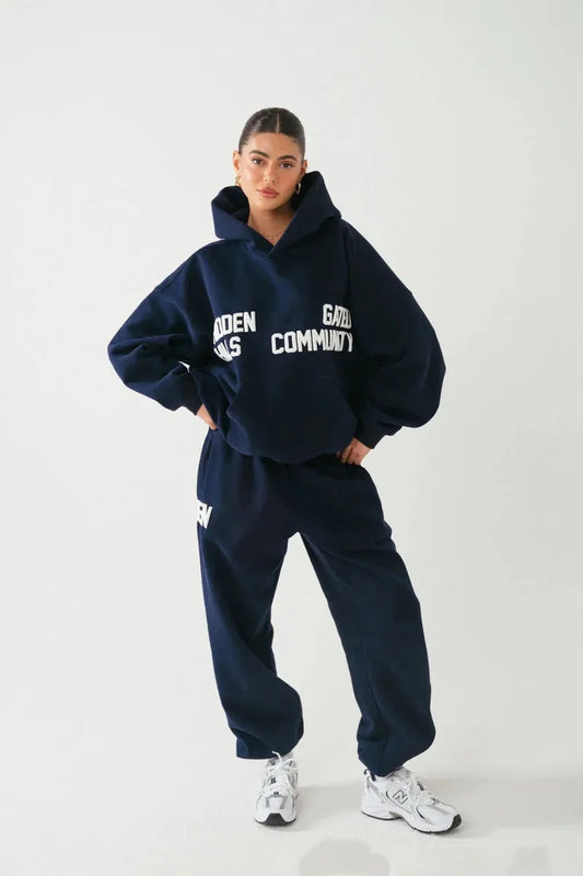 2025 Spring and Autumn Trendy Brand Fashion Printed Hoodie Set with Long Sleeve Hoodie for Men and Women, Casual Versatile Coat